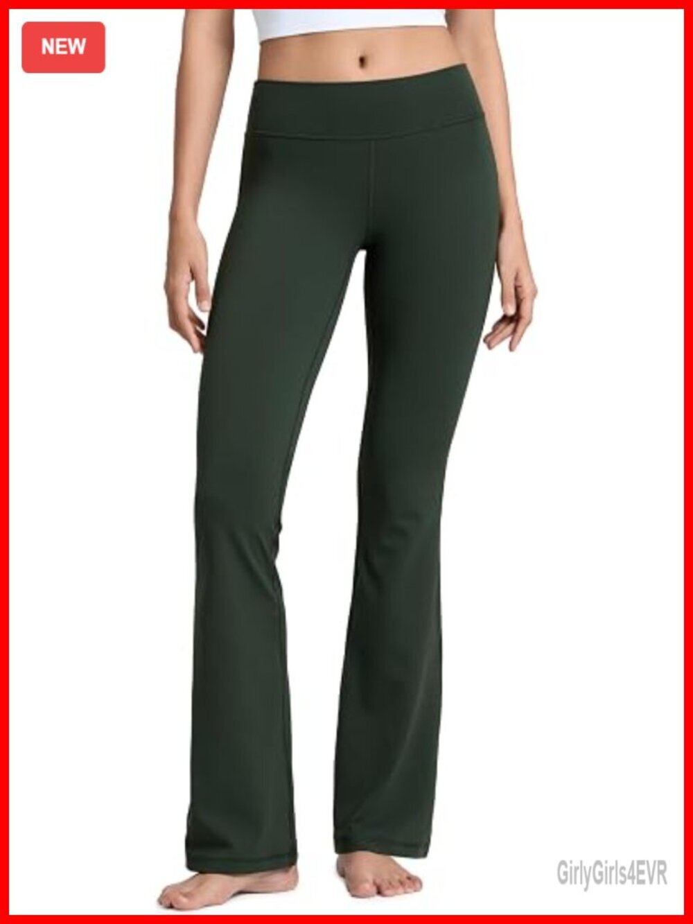 Butterluxe Low Rise Flare Leggings 32" Bootcut Yoga Pants with Pocket